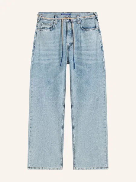 Scotch & Soda Džíny The Pitch Loose Fit navy námořnictvo