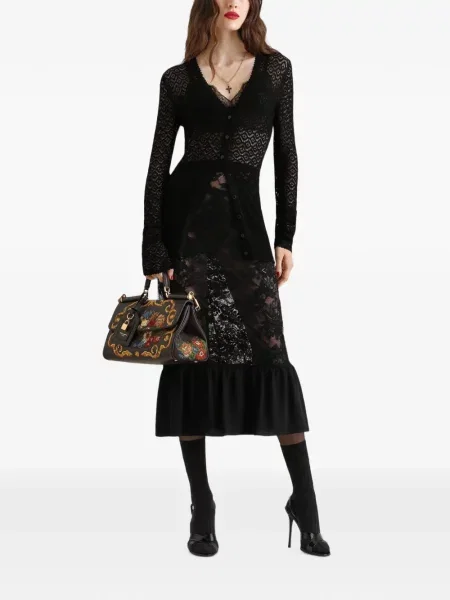 Ζακέτα Dolce & Gabbana με δαντέλα μαύρο