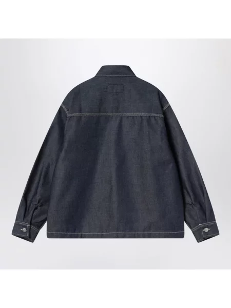 Kurtka jeansowa Carhartt Wip niebieska