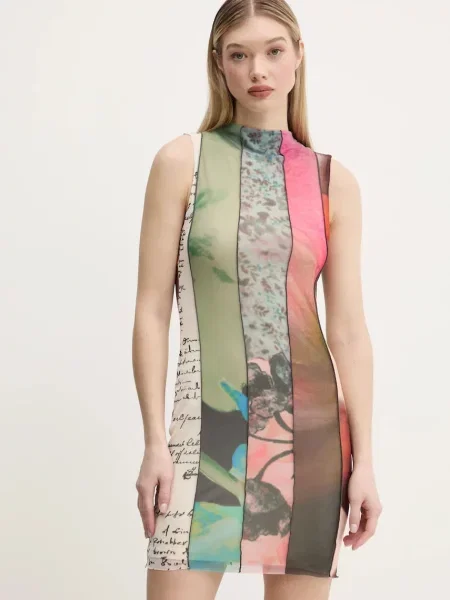 Desigual rochie ST. JOHNS mini mulata verde