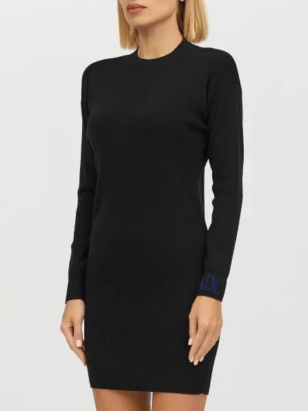 Сукня Armani Exchange чорна