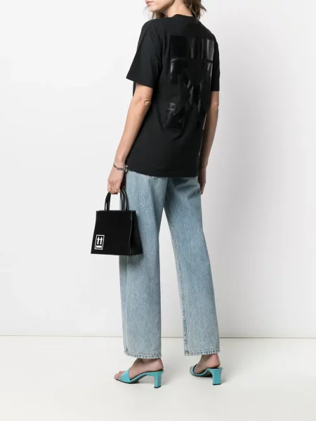 Tricou Off-white cu imagine alb