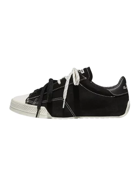 Converse tenisówki zamszowe Chuck Taylor Lo czarne