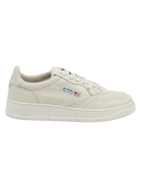 Sneakersy Autry skórzane beżowe