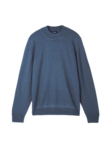 Sweter Drumohr niebieski