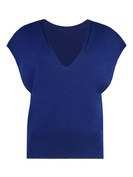 Vestă Malo tricotate albastru