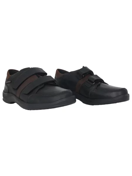 Sneakersy Mephisto na rzep czarne