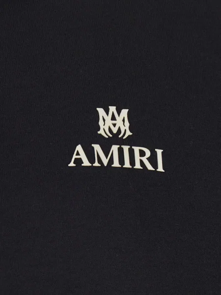 Polo Amiri cu imagine negru
