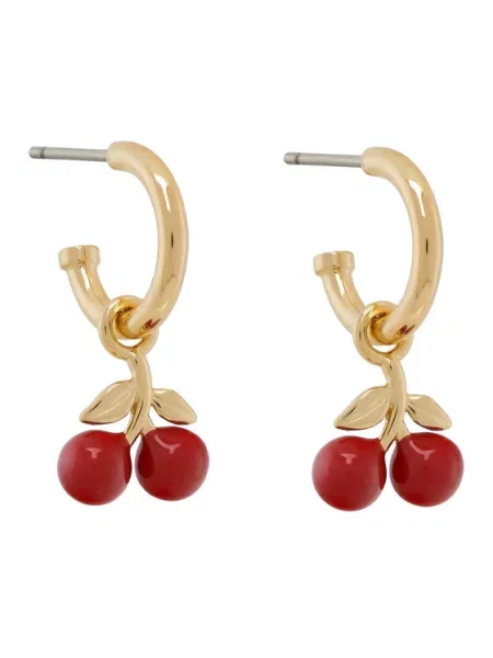 Серьги Coach золотые