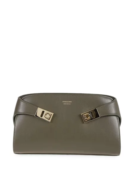 Geanta crossbody Ferragamo verde