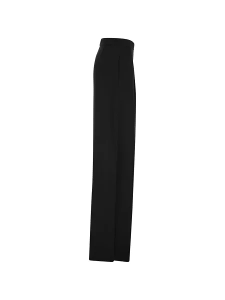 Pantaloni palazzo Max Mara negru