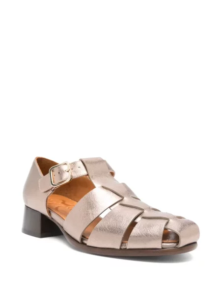 Pantofi cu toc Chie Mihara auriu