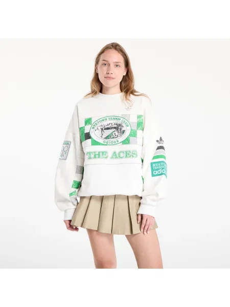 Vesta Adidas Originals sa dugačkim rukavima bijela