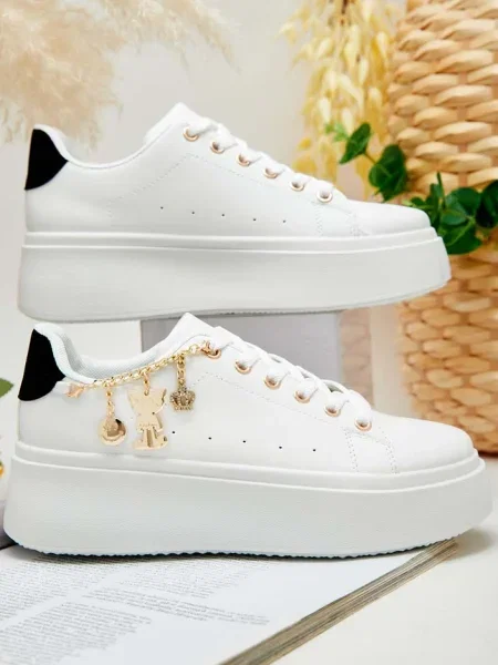 Sneakerși Resti alb