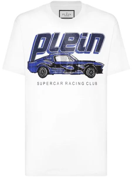Tricou Philipp Plein alb