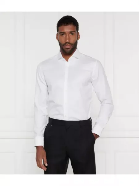 BOSS BLACK Cămașă alb