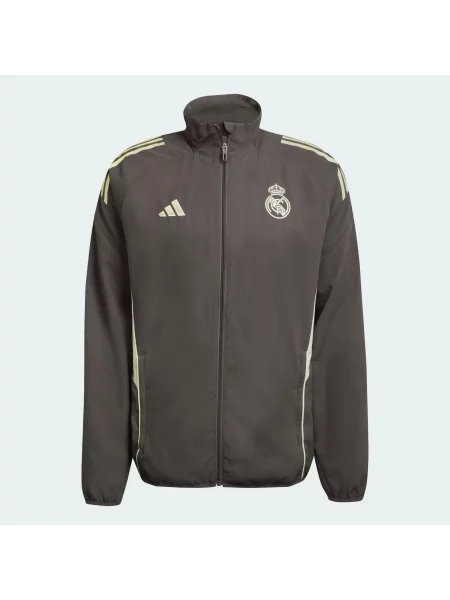 Bluza Real Madrid Tiro 25 Competition Presentation szara