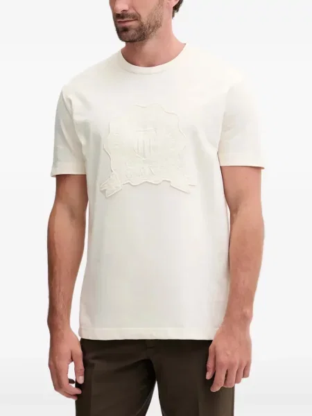 Tricou Gant cu broderie