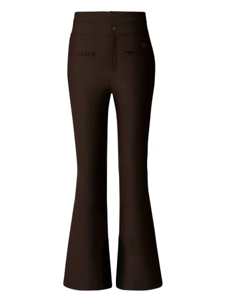 Jeździć na nartach spodnie dresowe Perfect Moment dzwony brązowe