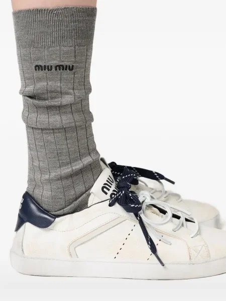 Sneakerși Miu Miu din piele