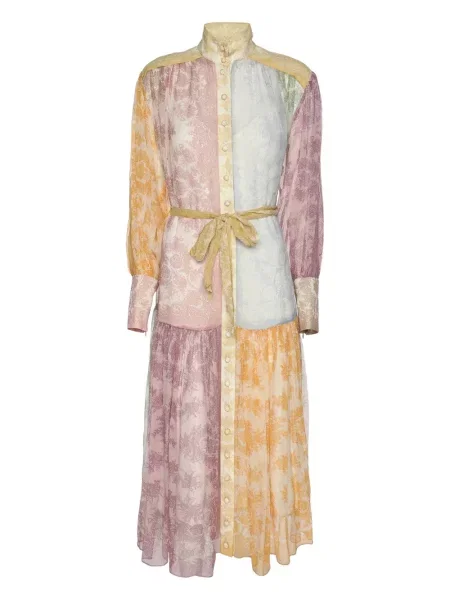 Rochie Zimmermann de mătase cu model paisley de costum