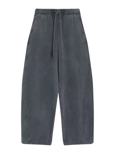 Bershka Pantaloni grafit gri