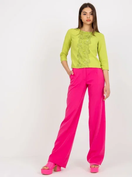 Bluză Fashionhunters verde