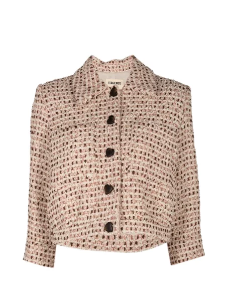 Decupat geacă L'agence din tweed