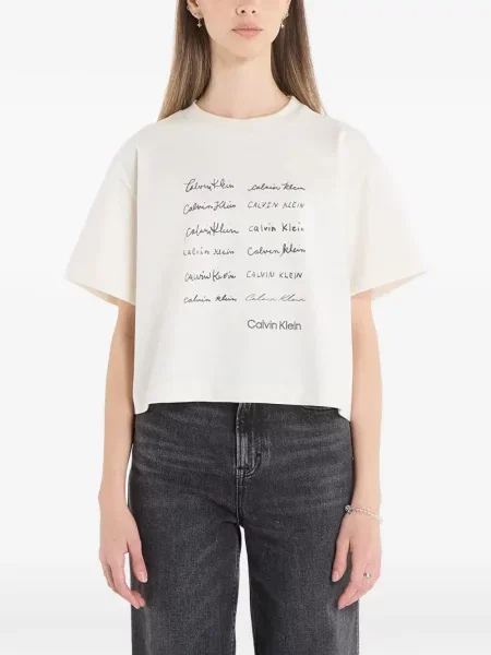 Top Calvin Klein cu autograf