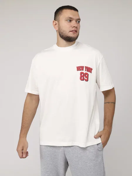 Футболка YUKI молочний