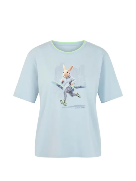 Tricou Marccain cu imagine albastru