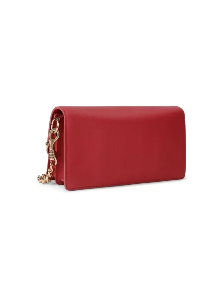 Kurt Geiger London geantă pentru femei din piele SLOANE roșu