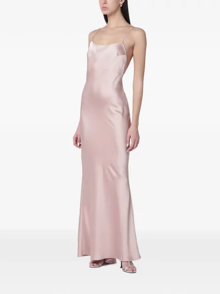 Rochie maxi The Andamane de costum roz