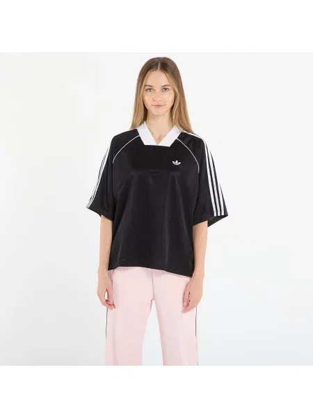 Тениска Adidas Originals на райета черно