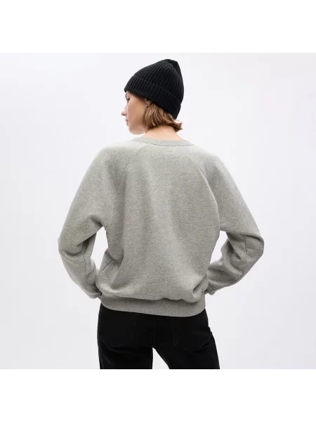 Bluza GAP Logo Sweatshirt Light Heather Grey XXL szara