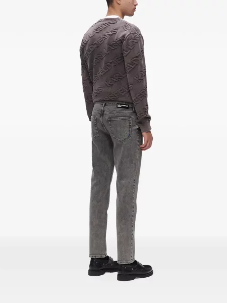 Jeansy Karl Lagerfeld Jeans szare