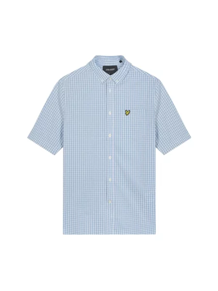 Koszula Lyle & Scott niebieska