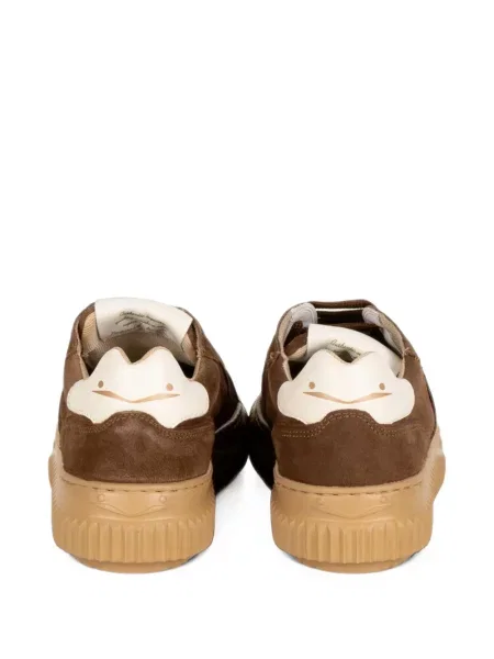 Sneakerși Voile Blanche cu platformă maro