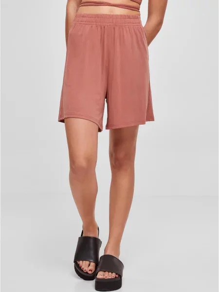 Pantaloni scurți Urban Classics din modal roz