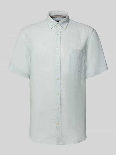 Koszula casual z lnu krój regular fit Christian Berg Men