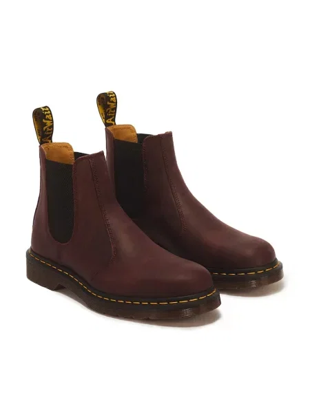 Pantofi Dr. Martens din piele roșu