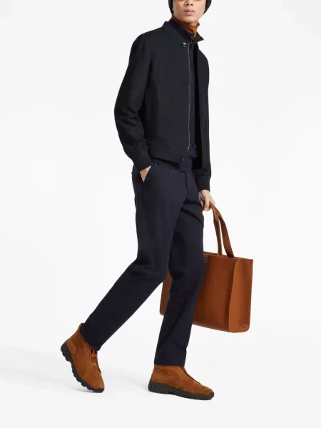 Kašmyro bomber striukė Zegna mėlyna