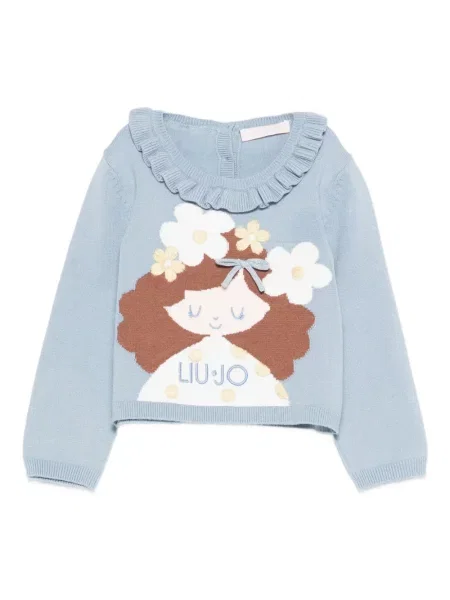 Sweter dziecięcy Liu Jo niebieski
