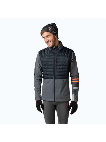 Geacă hibrid pentru bărbați Rossignol Poursuite Warm onyx grey gri