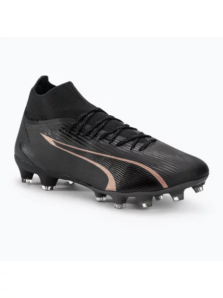 Fotbalové boty PUMA Ultra Pro FG/AG puma black/copper rose černé