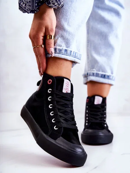 Tenisky Cross Jeans černé