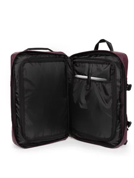 EASTPAK Víkendová taška Travelpack tmavofialová