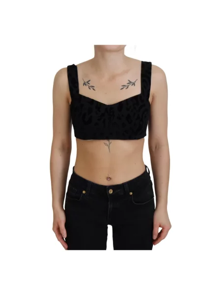 Majtki Dolce And Gabbana eleganckie czarne