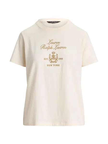 Lauren Ralph Lauren Tricou crem / auriu galben