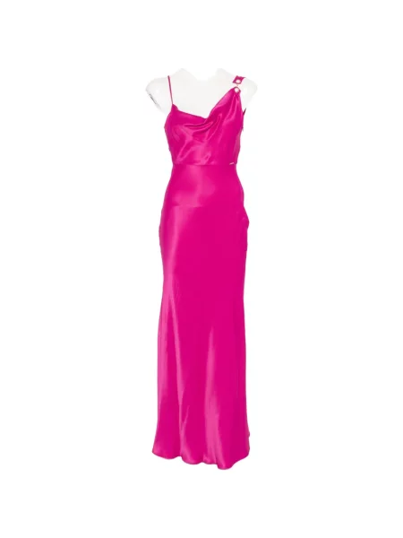 Rochie Twinset drapată de costum roz